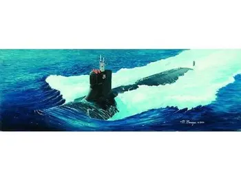Модель ударной подводной лодки класса TRUMPETER 05904 1:144 США Seawolf