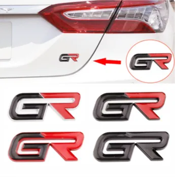 3D Металлический Логотип GR Наклейки На Задний Багажник Автомобиля, Эмблема, Значок, Аксессуары Для Toyota GR Gazoo Sport C-HR RAV4 Mirai Avensis Prado Prius