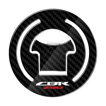 Для HONDA CBR250 CBR 250 2011 2012, 3D наклейки с защитой крышки топливного бака под карбон