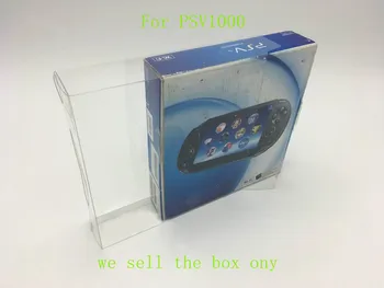 Коробка для показа коллекции для PSV1000 версии JP / US, прозрачные коробки для хранения игр, прозрачная оболочка, прозрачный кейс для сбора.