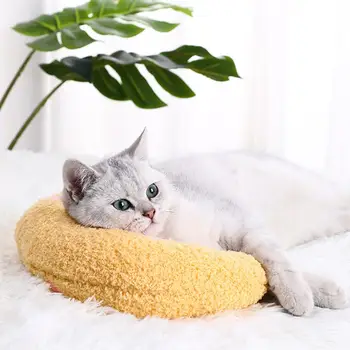 U-образная подушка для собак и кошек Защищает шейный отдел позвоночника от глубокого сна, Подушка для щенка и котенка, товары для домашних животных