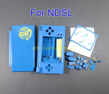 1 комплект ограниченной серии запасных частей для замены корпуса Комплект чехлов с винтами и кнопками для Nintendo DS Lite NDSL