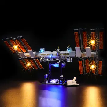 Hprosper LED Light for Ideas 21321 Декоративная лампа для Международной космической станции с батарейным отсеком (не включает строительный блок Lego)