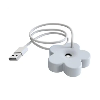 Мини Портативный увлажнитель воздуха с USB-кабелем Герметичный дизайн Безцилиндровый увлажнитель воздуха для путешествий Персональный увлажнитель воздуха для спальни Белый