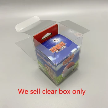 Прозрачная коробка ZUIDID для SWITCH Poke mon для Poké mon ball коробка для хранения мячей коробка для показа коллекции прозрачная защитная коробка
