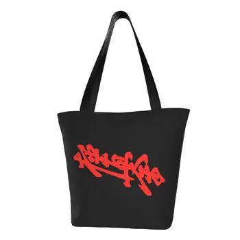 Сумка для покупок в магазине Kyokushi Karate, женская сумка для покупок из холста для боевых искусств, сумка для покупок большой емкости