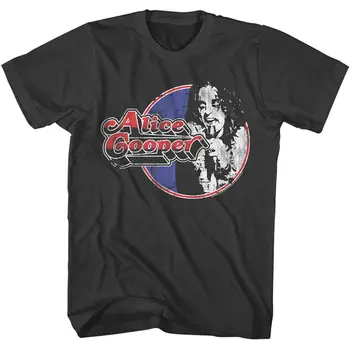 Мужская футболка Alice Cooper Live On Stage Shock Rock Concert Tour Merch