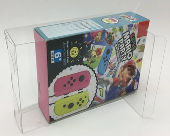 Прозрачный Протектор Коробки Для Nintendo Switch/NS/SUPER MARIO PARTY Hand Shank Collect Boxes TEP Game Shell Прозрачная Витрина