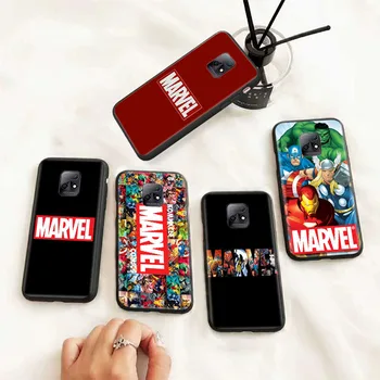 Роскошный Черный Мягкий Чехол Marvel Для iPhone 15 Pro 14 Plus 5 5S SE Max