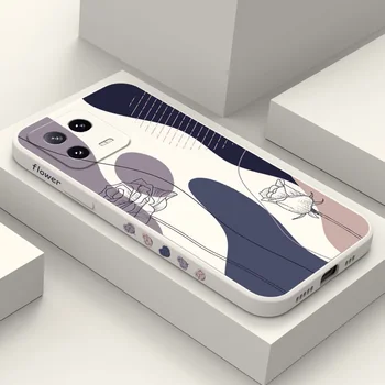 Великолепный Чехол Для Телефона с Рисунком Xiaomi Mi 13 12 12X 12T 12S 11 11T Ultra 10 10T 9 9T 9SE 8 Pro Lite Жидкий Силиконовый Чехол