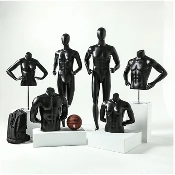 Модный черный манекен для всего тела, Новое поступление, женский и мужской манекен в продаже