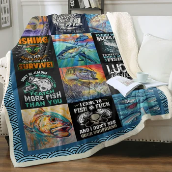 Одеяло для глубоководной рыбалки, одеяло с принтом морской черепахи и пузырьков, супер мягкое шерп-одеяло для дивана-кровати