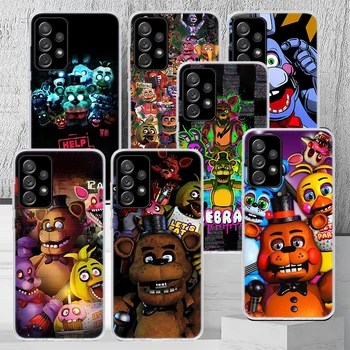 Чехол-накладка Five-Nights At Freddys для Samsung Galaxy A51 A50S A71 A70 A41 A40 A31 A30S A21S A20E A11 A10S A01 A6 A7 A8 A9
