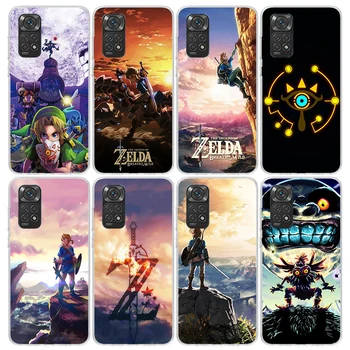 Игровой чехол для телефона Z-Zeldas-Majoras Для Xiaomi Redmi Note 12S 12 11S 11 10S 10 Чехол 11E 11T Pro Plus 9 9S 9T 8 8T 7 Чехлы с принтом