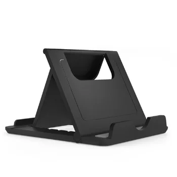 для Oukitel C21 (2020) настольный держатель, многоугловой складной рабочий стол- черный