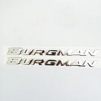 Хромированные серебристые наклейки со светоотражающими эмблемами для Suzuki Burgman AN125 AN200 AN400 AN650 2002-2011