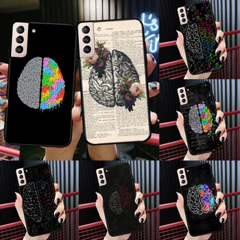 Чехол Brain Art Для Samsung Galaxy S23 S21 Ultra S20 FE S8 S9 S10 Plus Note 10 Note 20 S22 Ultra Coque