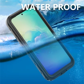 IP68 Водонепроницаемый Подводный Прозрачный Защитный Чехол Для Телефона Samsung Galaxy A54 A34 5G Чехлы PC + TPU Дайвинг Чехол Для плавания Coque Fundas