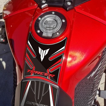 3D Накладка для бензобака мотоцикла, защитная наклейка, 3D чехол из смолы для Yamaha MT-09 MT09 Tracer 2014-2018