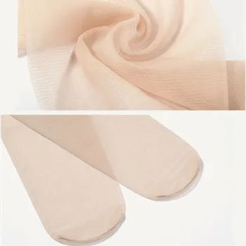 2023 5 пар Новых Дизайнерских женских сексуальных чулок с прозрачным носком, Дышащие Женские колготки из нейлона, женские колготки-колготки белого цвета