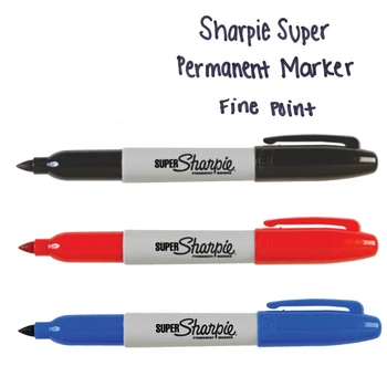 Перманентный маркер Sharpie Jumbo, чернила сверхвысокой емкости, маркеры для шин, компакт-диск, пластик, металл, дерево, школьные принадлежности